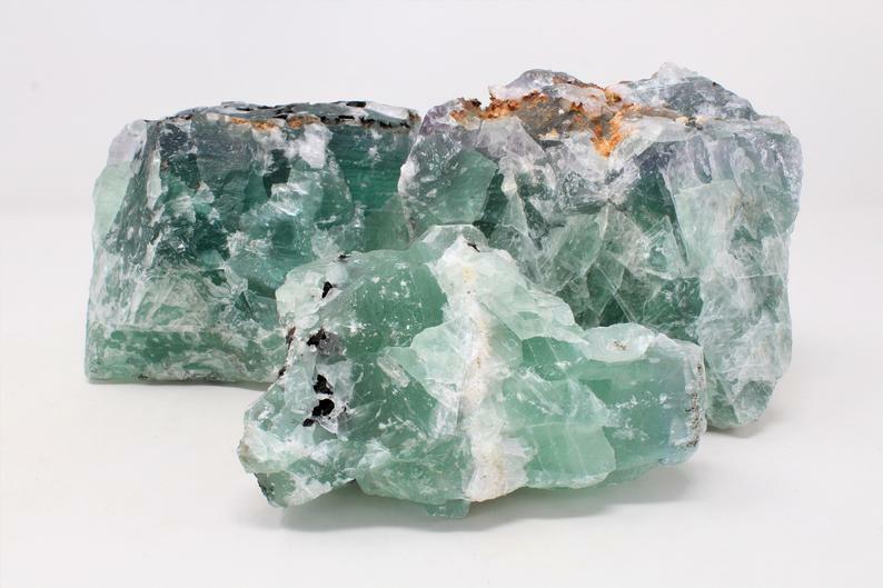 Fluorite XL Rough Raw Chunk from Mexico, High Grade A Quality – Healing Crystals