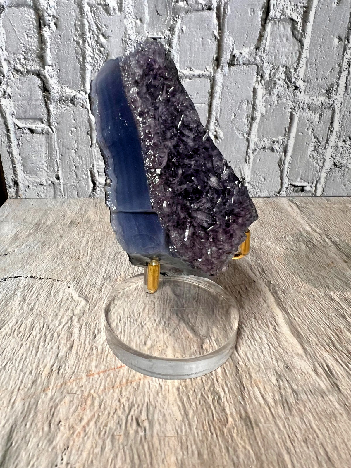 Deep Purple Amethyst Crystal Specimen – 194g – 3″ x 2.5″