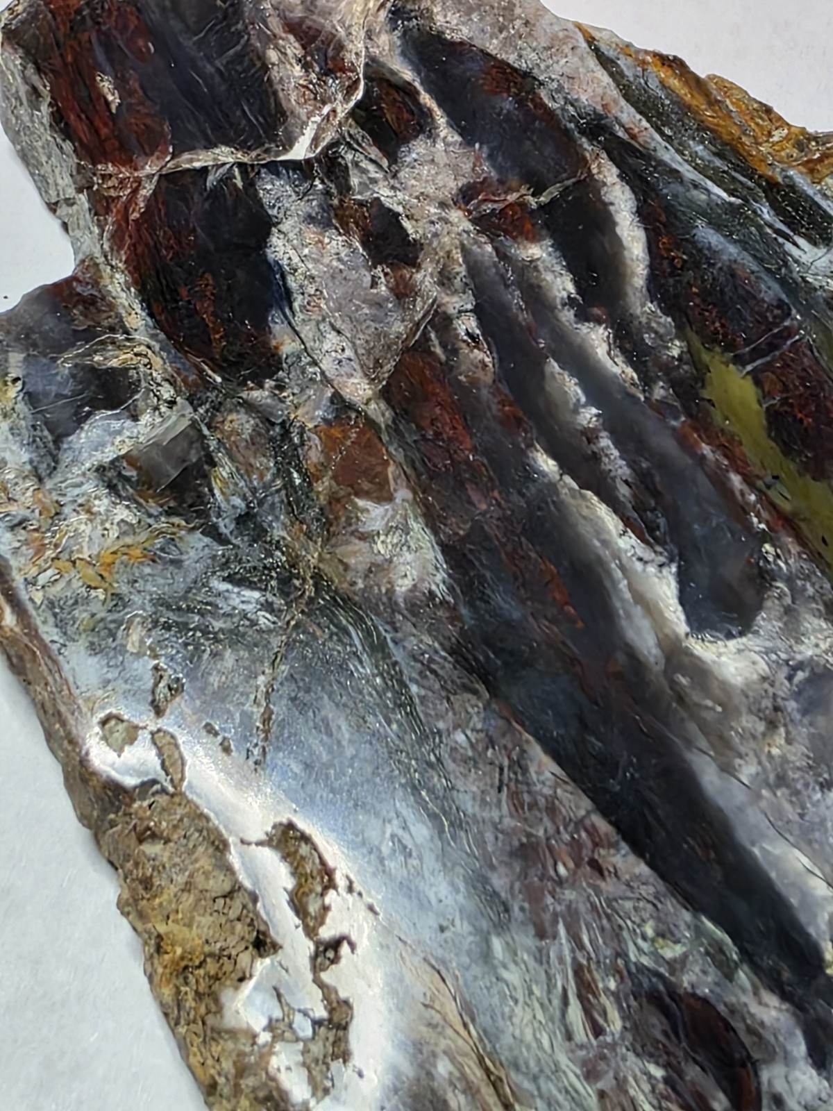 2 Slabs Of Absolutely Beautiful Tigers Iron.