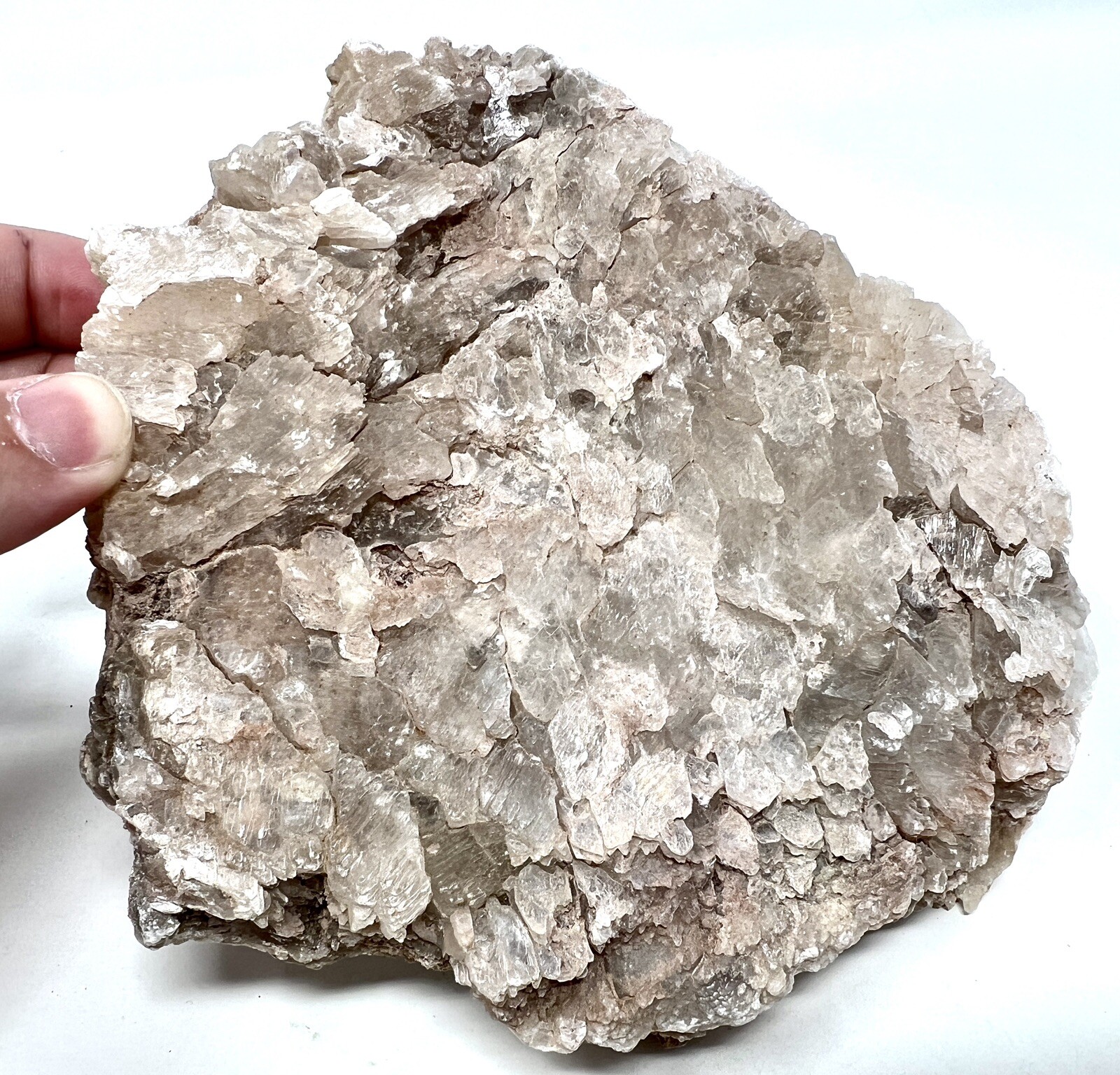 Loose Natural Stone – United States: Gypsum Platter, 845g