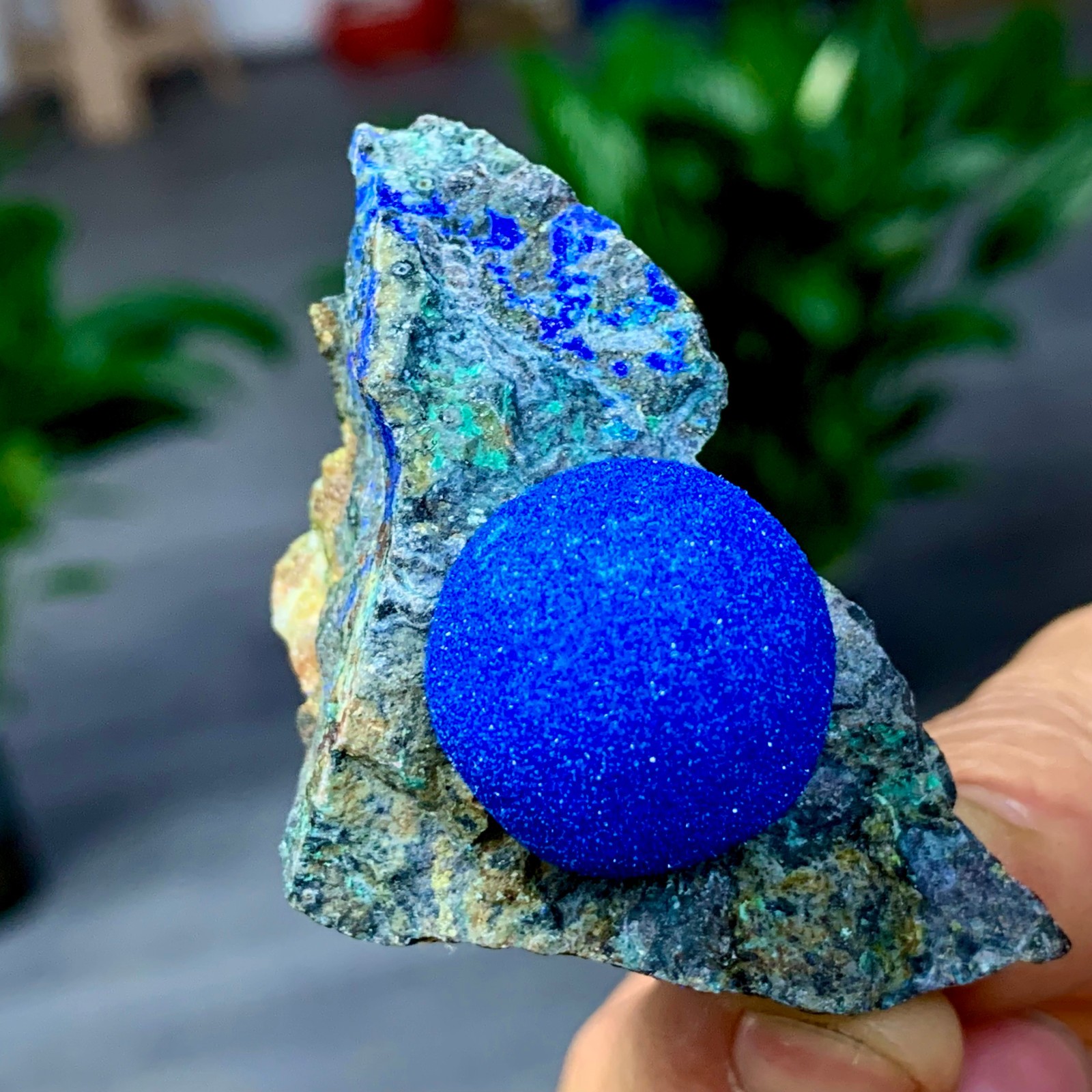 36G Pyromorphite Crystal Unique Spherical specimen, Guangxi,China
