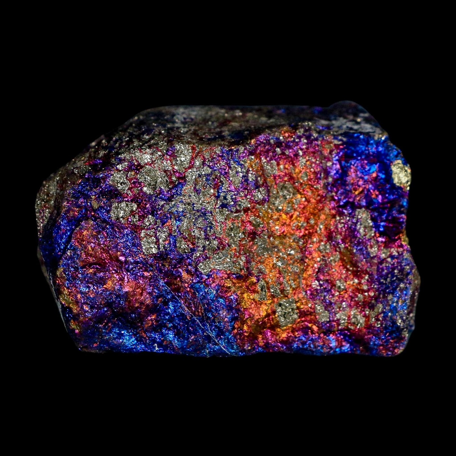 2.2″ Chalcopyrite Bornite Brilliant Multicolored Peacock Ore Chihuahua Mexico