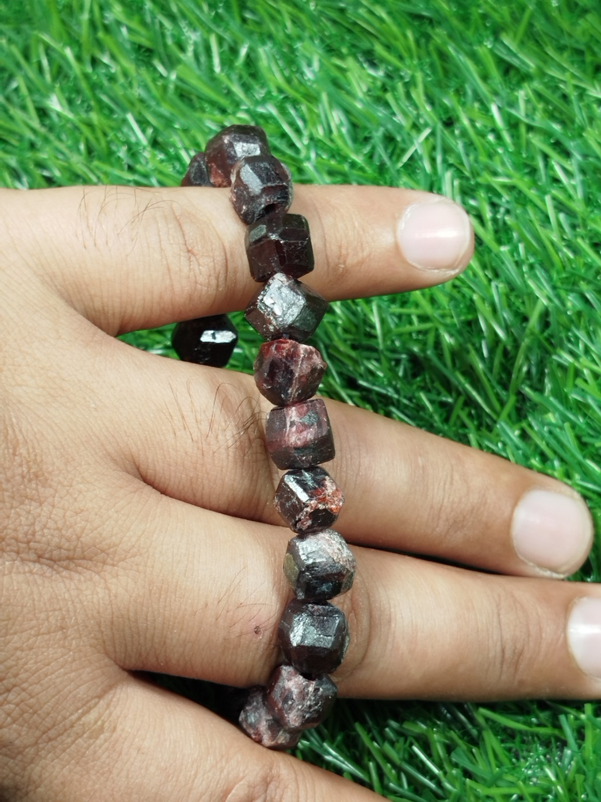Almandine Garnet Stackable Bracelet From Skardu Pakistan 43 Grams