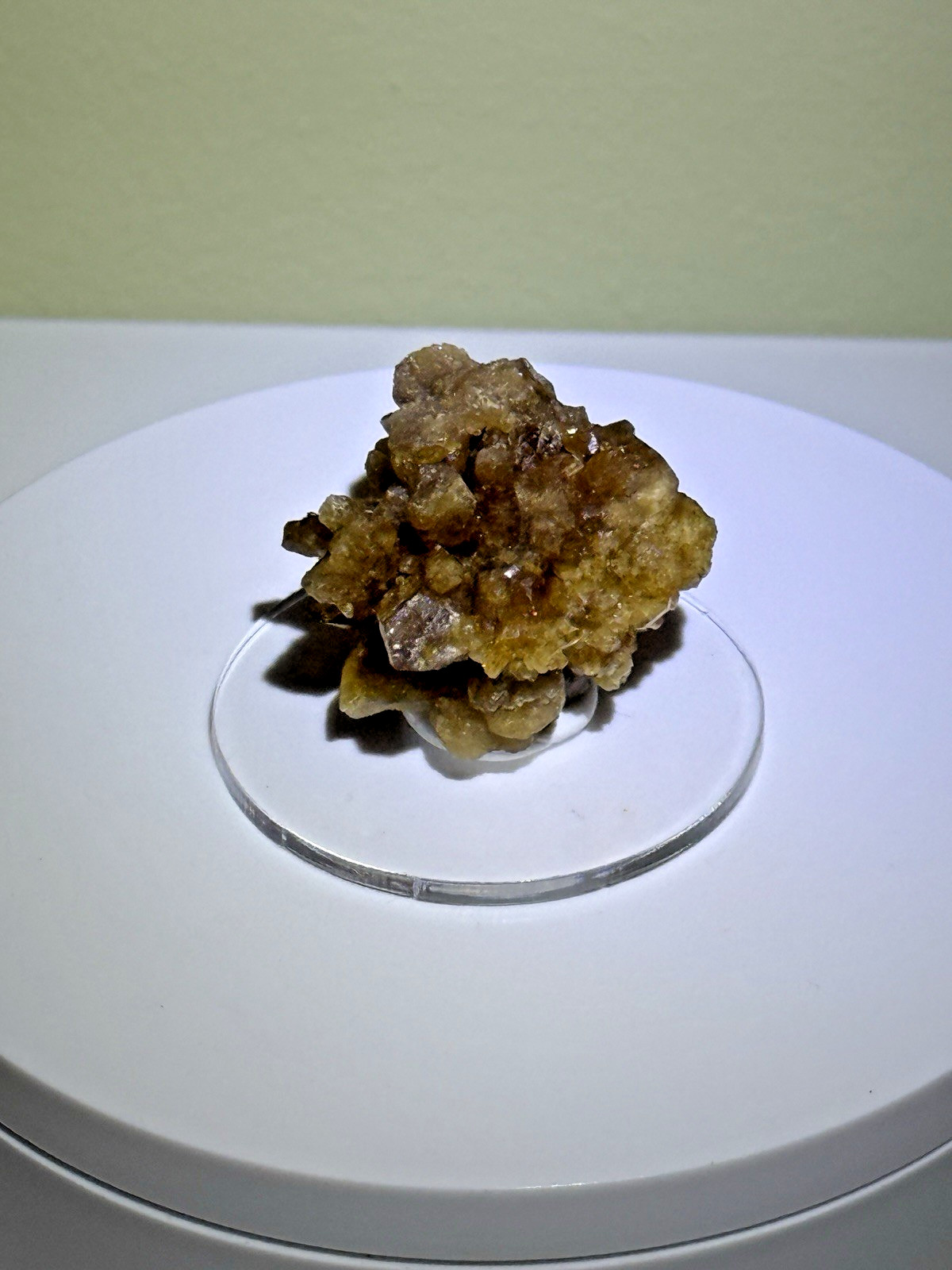 WARM Citrine Crystal Cluster Specimen w/ Stand – Boulemane, Morocco
