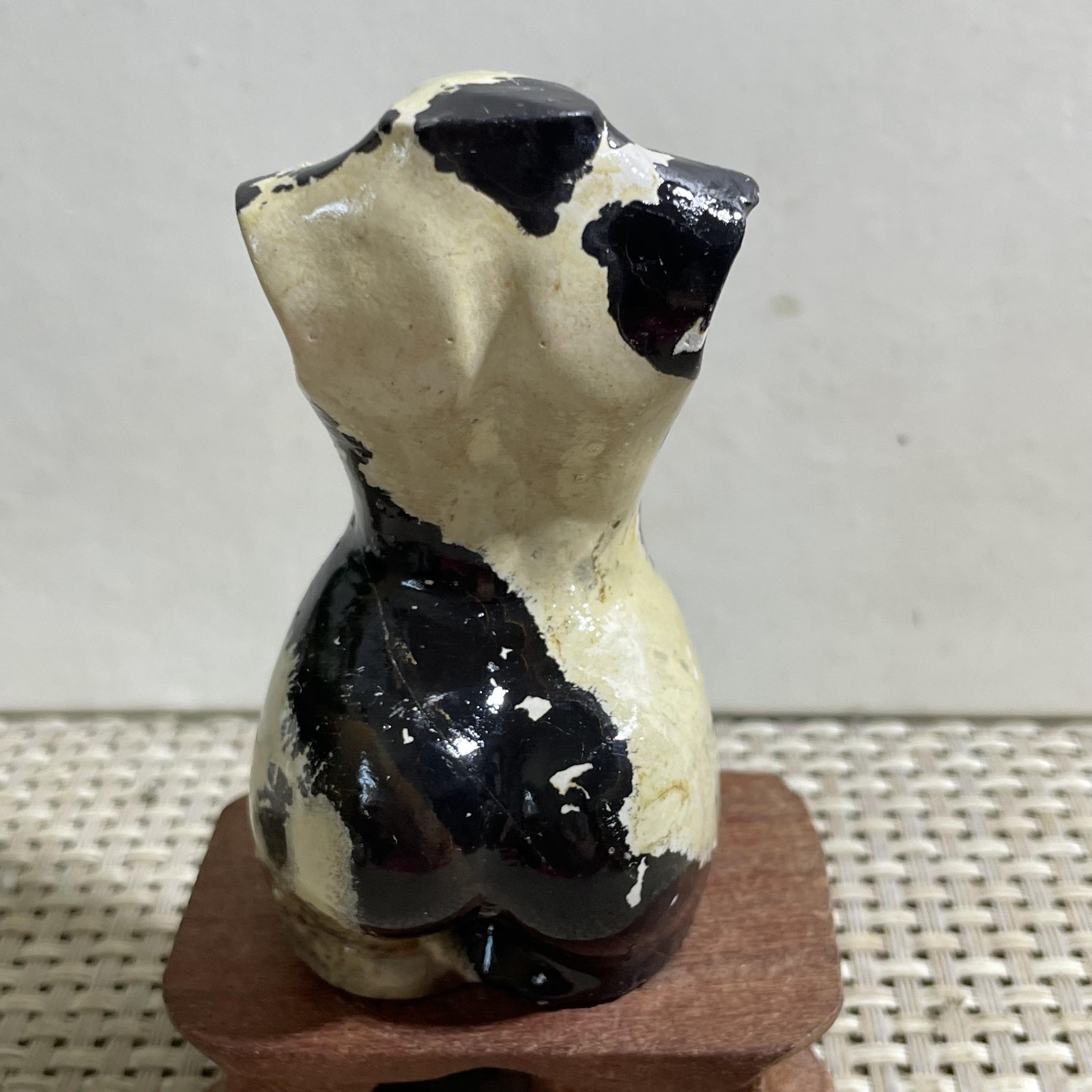 Rare 134G Traditional Chinese PaintingHand Carving Female Model