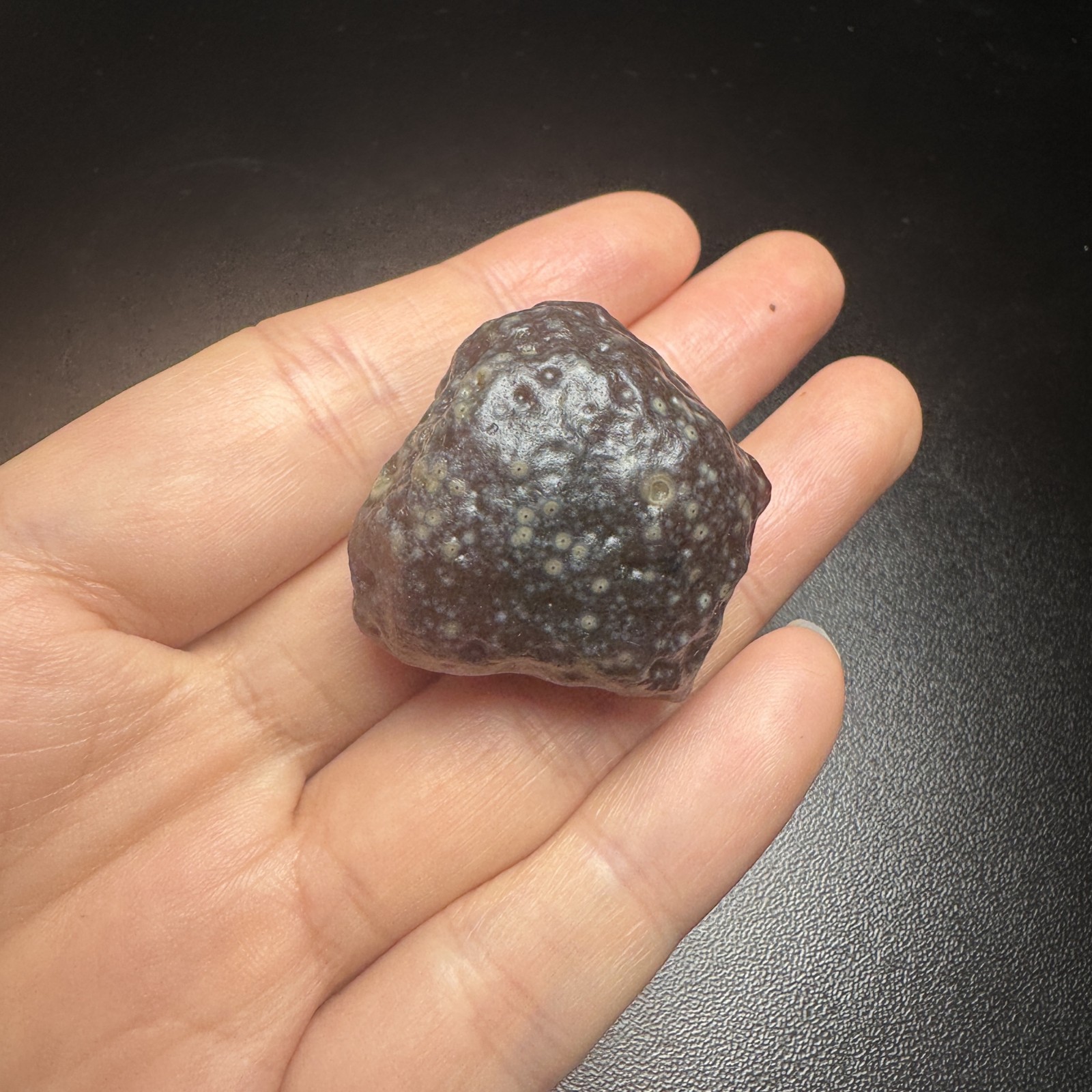 3.1cm/29g Raw Alxa Gobi Wind-Red Sweet Agate, Inner Mongolia-5257