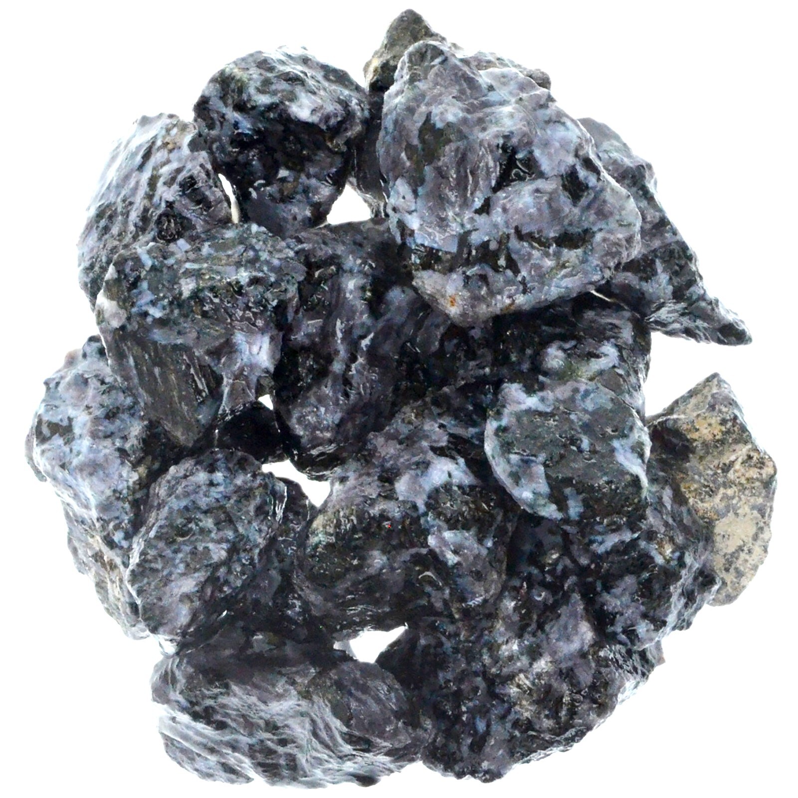 Indigo Gabbro / Mystic Merlinite -Rough Rocks for Tumbling – Stone Crystal (Mad)