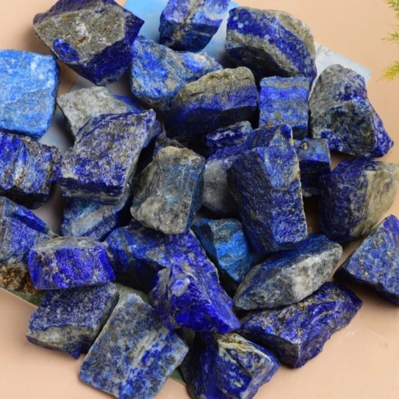3-5cm Lapis Lazuli Raw Rough Stone Chunks Healing Energy Crystal Mineral Rocks