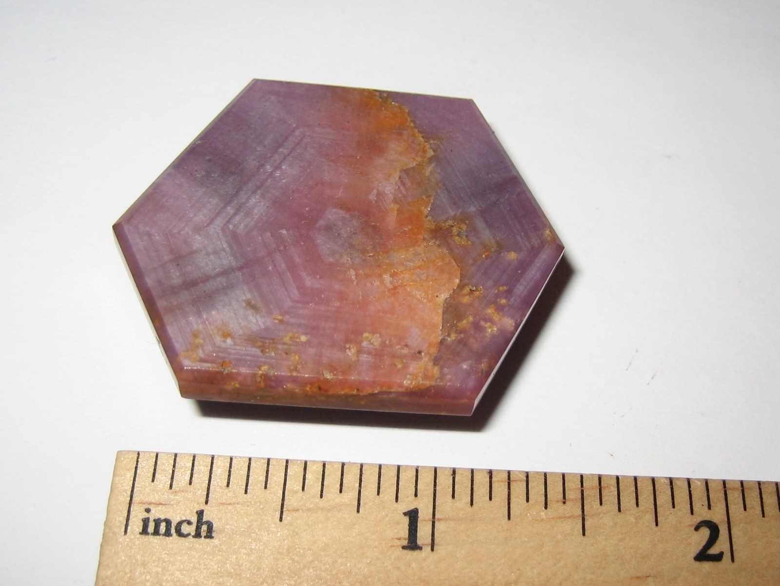 37mm x 30mm POLISHED RARE NATURAL RUBY CRYSTAL STONE CABOCHON TANZANIA 33.2grams