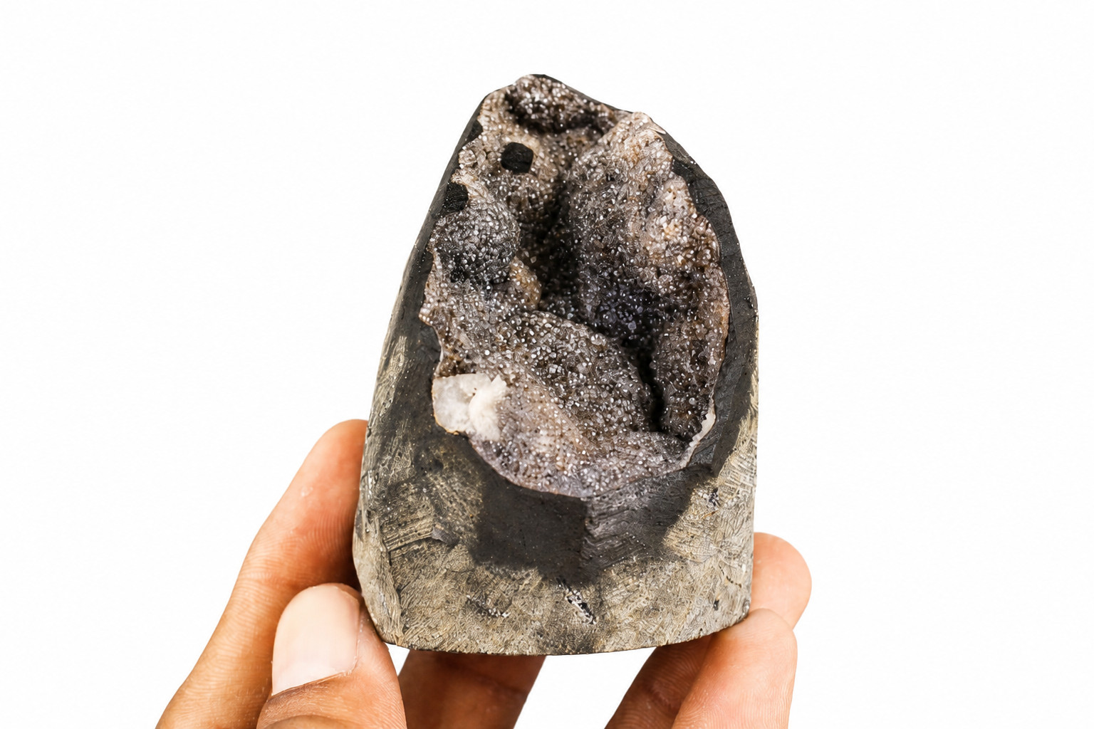 Natural Stone-Chalcedony 240g 6x4cm Specimen India