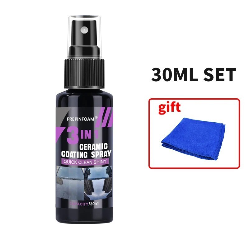 Car Ceramic Liquid Coating Spray Nano Crystal Hydrophobic Layer Polishing Agent