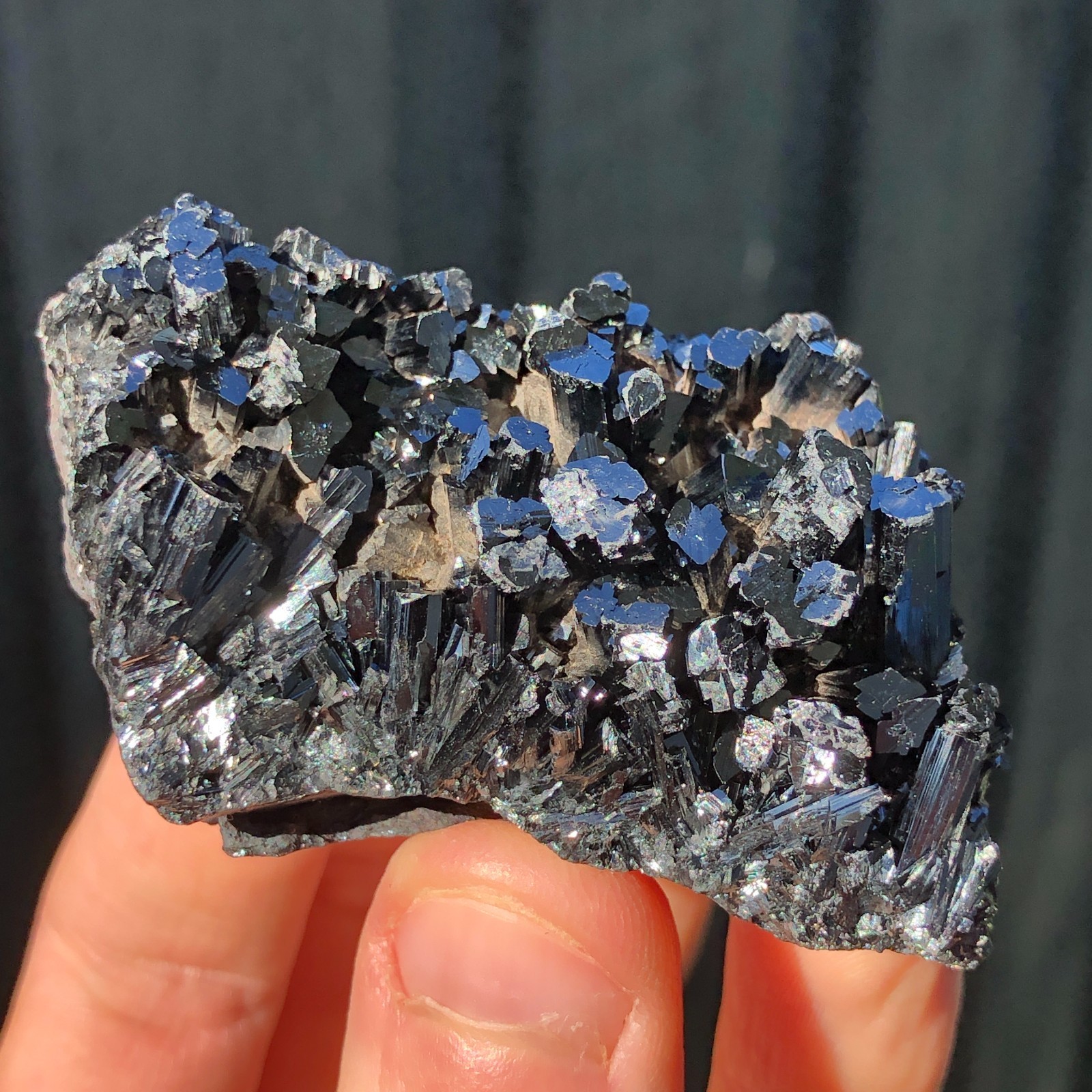 6.5cm Classic Manganite Crystal Cluster from Ilfeld, Germany
