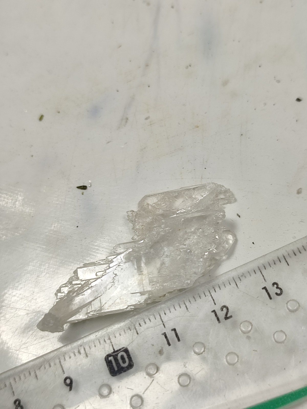 Faden Quartz Crystal With Good Luster & Nice Growth-Pak.