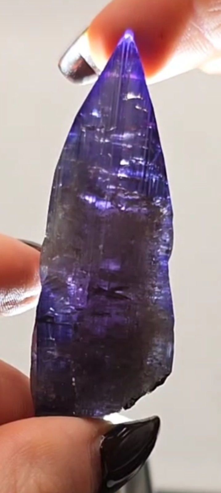 Tanzanite Crystal Specimen – Unheated 35g