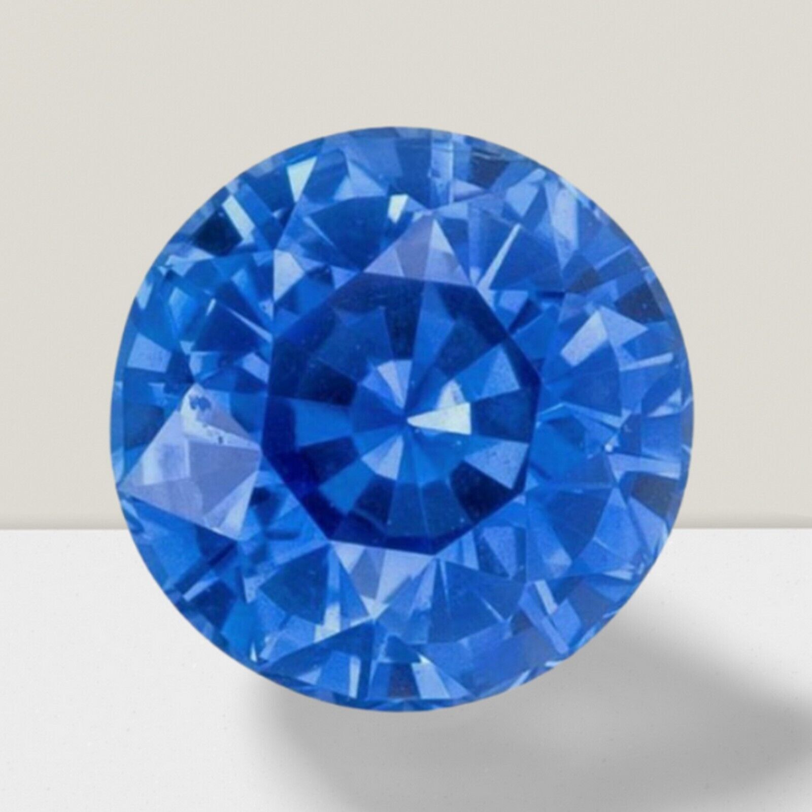 Blue Sapphire Round Cut Gemstone 0.16 Cts – 3 mm Flawless Loose Gem