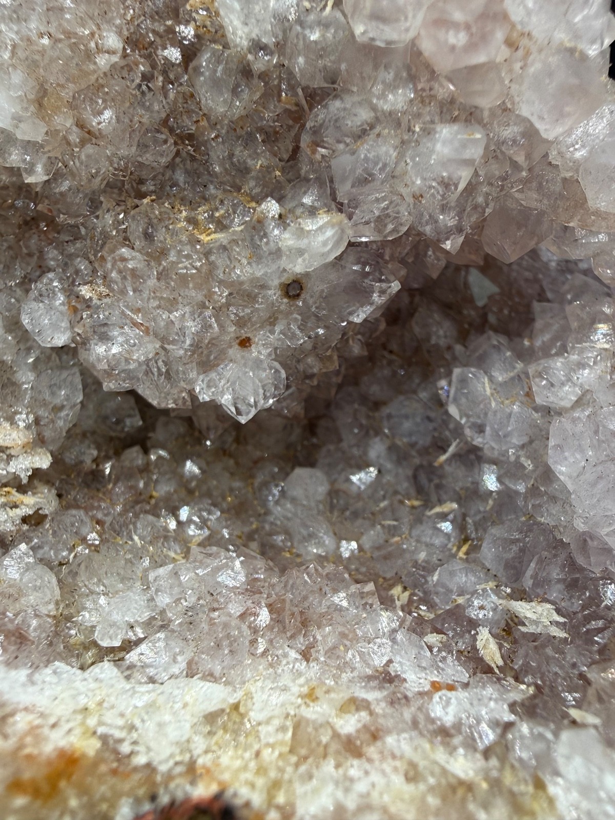 Large Amethyst Quartz Crystal Geode Display Specimen Natural Druzy Cluster