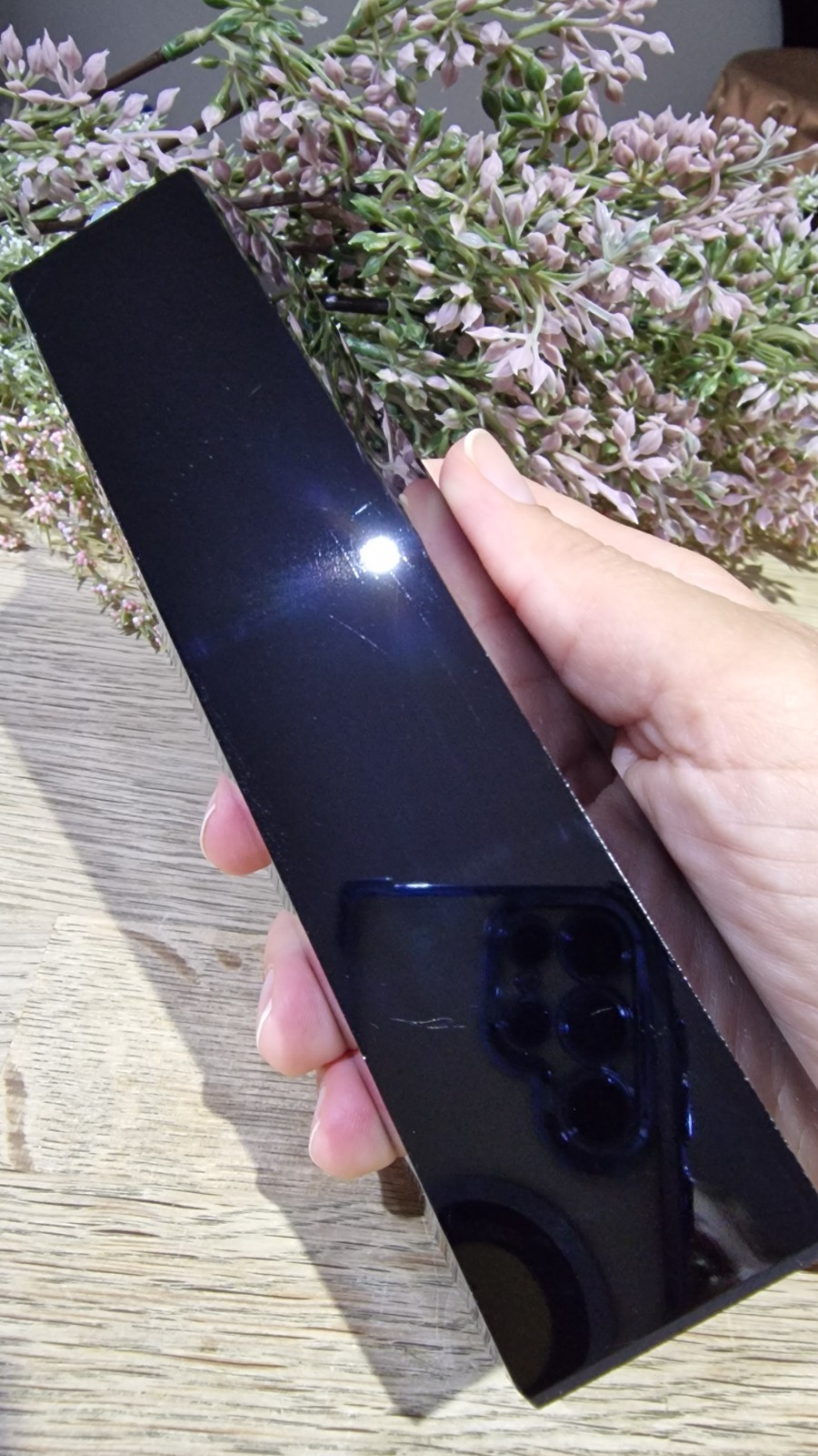 Large Black Obsidian Crystal Tower Point 713g 18cm DISCOUNTED Reiki Chakra