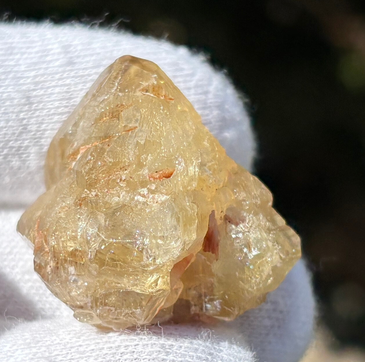 USA SALE SEE VIDEO 37g ETCHED CERUSSITE CERRUSITE CERRUSSITE CRYSTAL BARITE SKEL