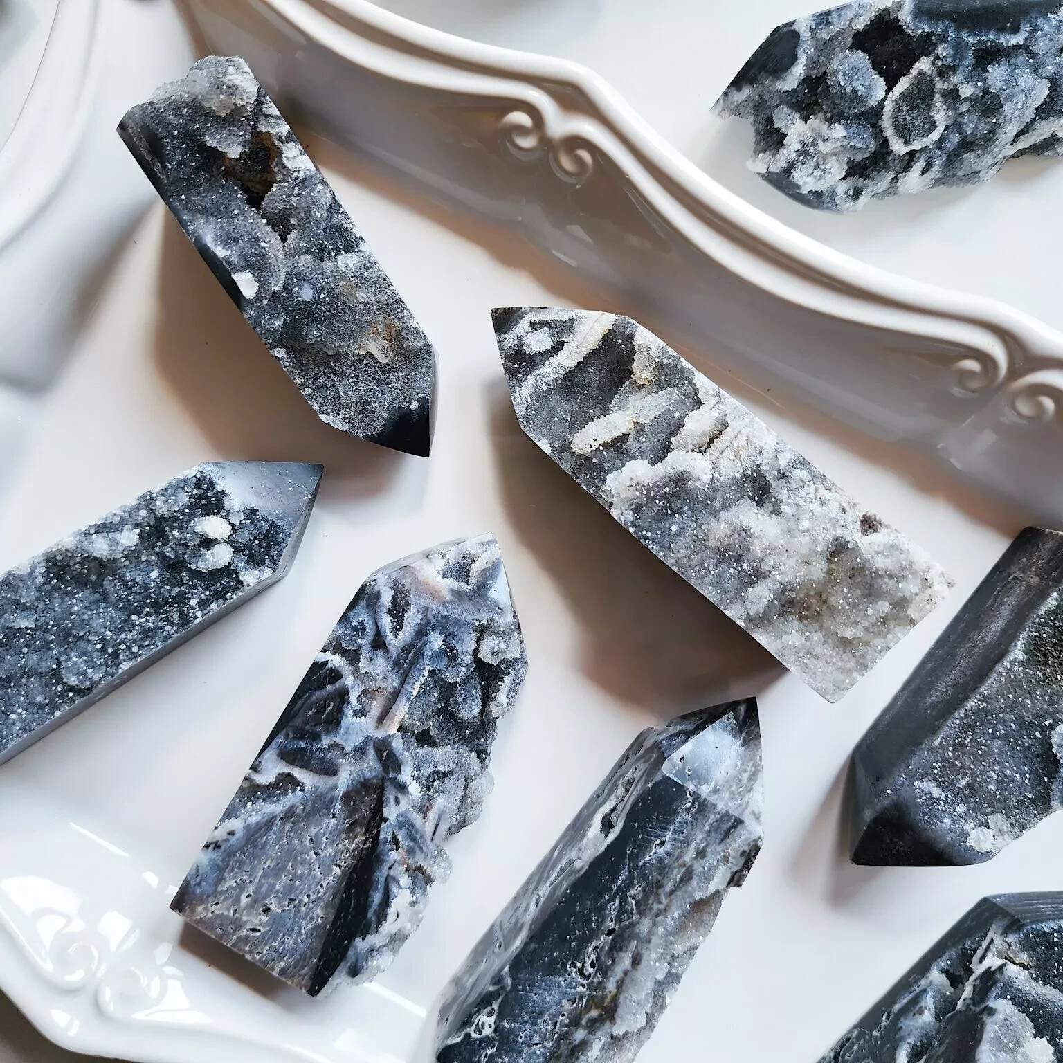 Sphalerite Druzy Obelisk Sphalerite Gemstone Crystal Tower Gifts Home Decor