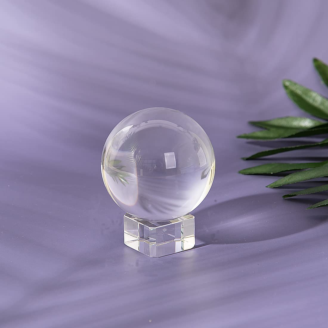 LONGWIN 50mm(2 inch) K9 Photography Solid Crystal Glass Ball 50mm, Clear
