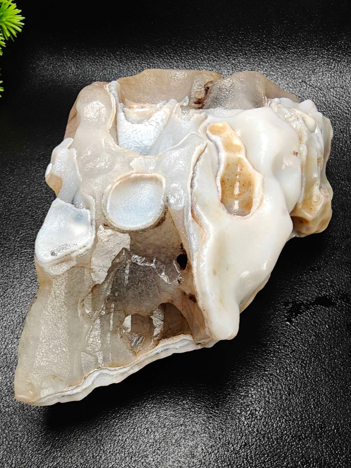 Rare China Inner Mongolia Gobi Eye Agate Stone Specimen 100% Natural Designer