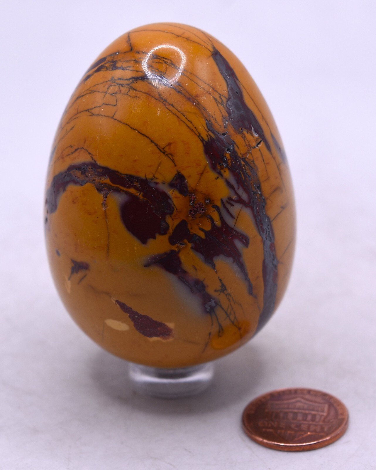 2.3″ Multicolor Mookaite Jasper Egg Polished Natural Mineral – Australia (1PC)