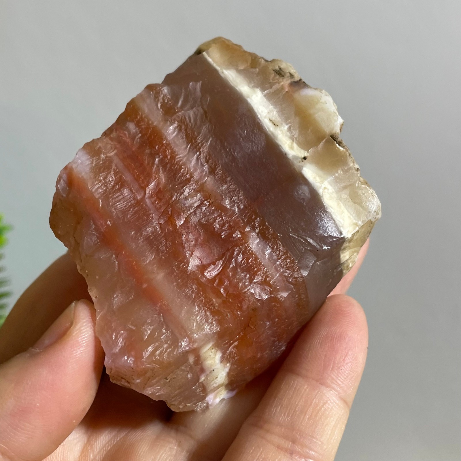 138g Raw Carnelian Stone Rough Red Gemstone Mineral Specimen