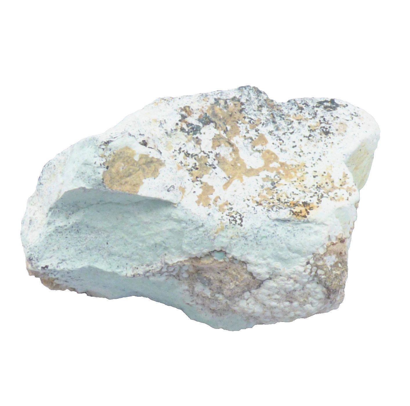 Solid Turquoise Mineral Specimen Island Park Idaho Natural Unpolished 4cm 19g
