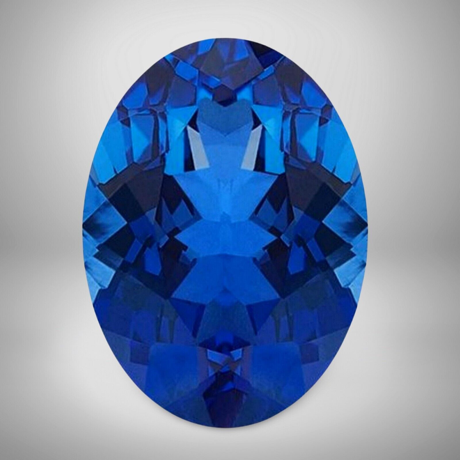 Blue Sapphire Oval Cut Gemstone 2.2 Cts – 10×8 mm Lustrous Precious Jewelry Gem