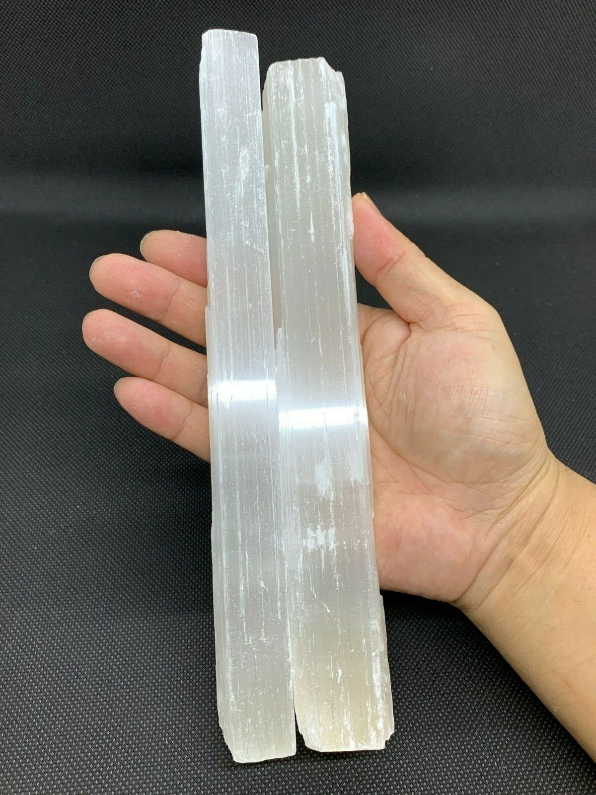9-10″ Selenite Long Sticks, Bar, Wand, White Healing Stone, Wholesale Bulk Lot