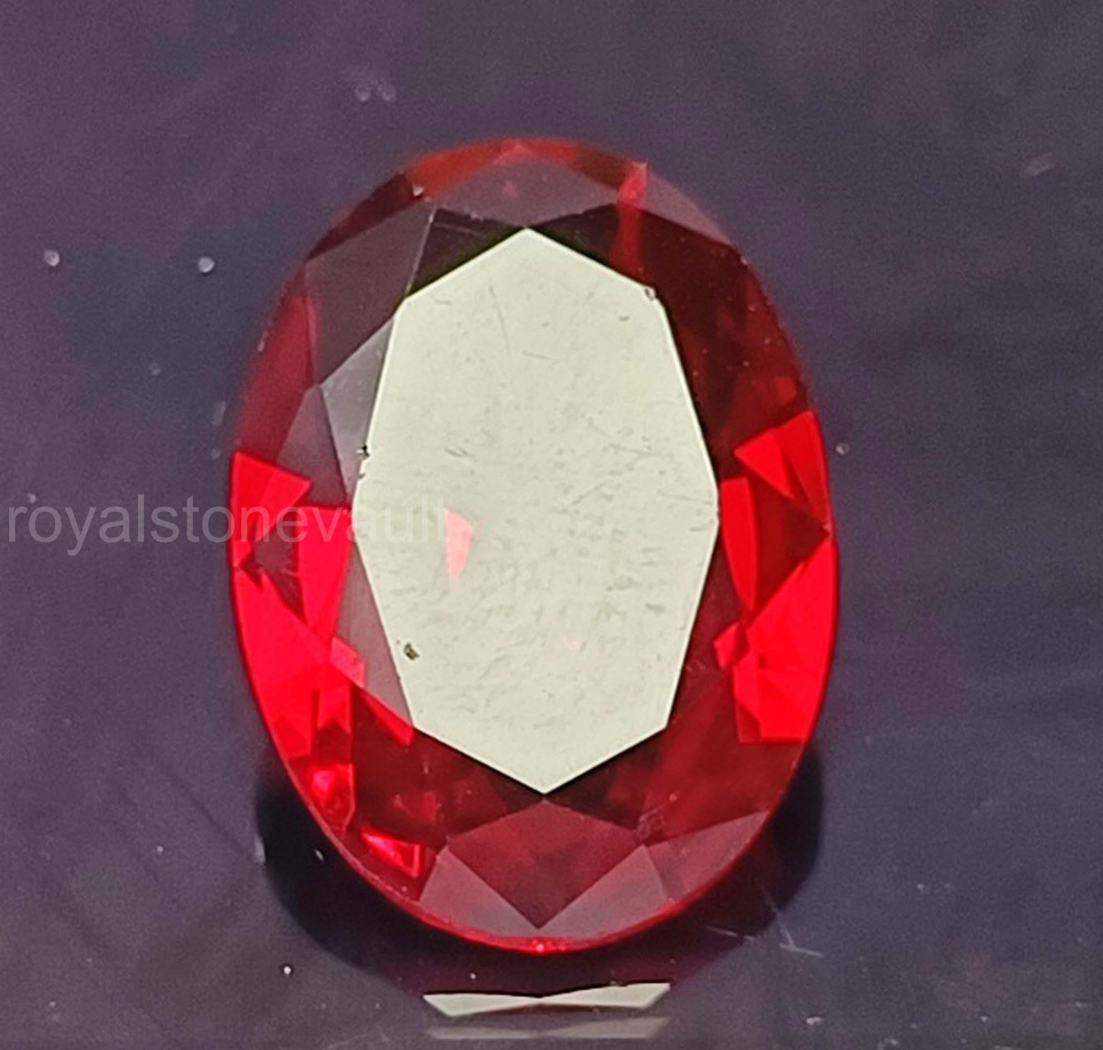 8.65 Ct Natural Red Ruby Oval Shape Loose Gemstone IGL Certified Stunning 5SDN