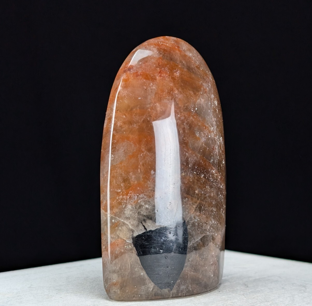 Red Fire Quartz Freeform Ornament Crystal Chakra Gemstone Free Form