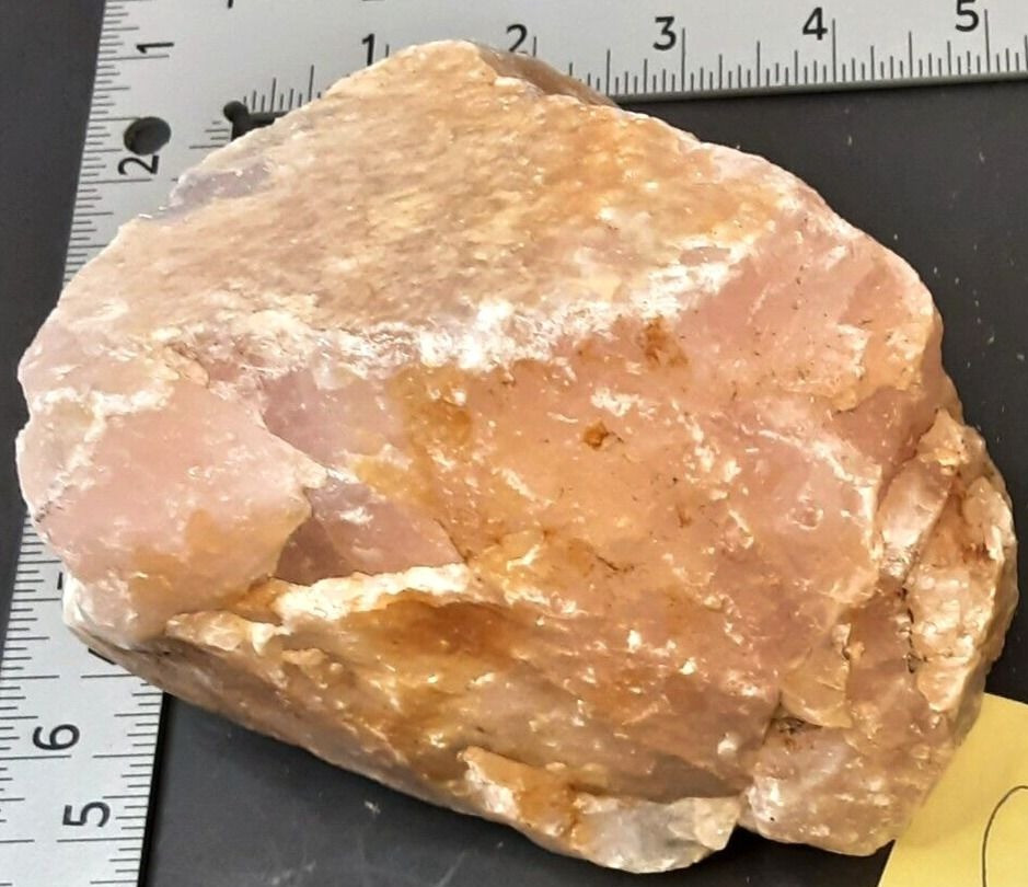 Black Hills Genuine Rose Quartz Rough Stone Rock Pink Healing Crystal 3 lb 5 oz