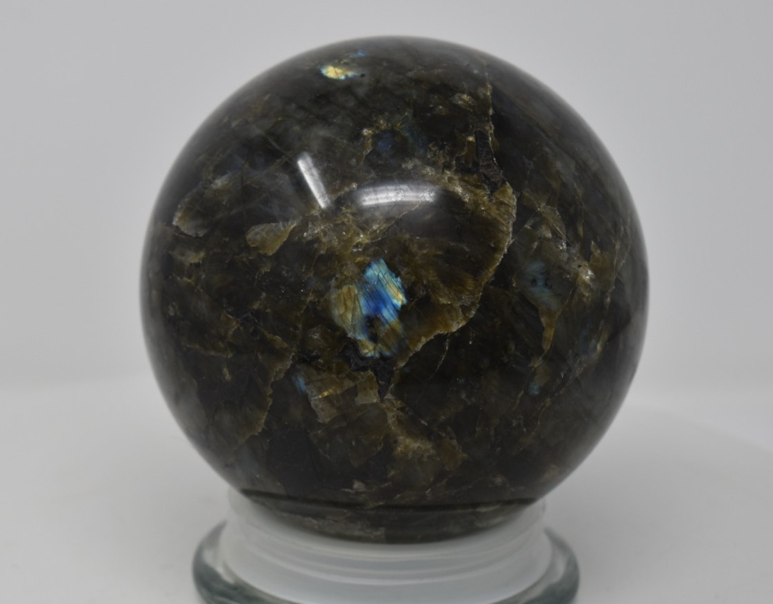 Labradorite Sphere 116mm 4 lb 14.4oz