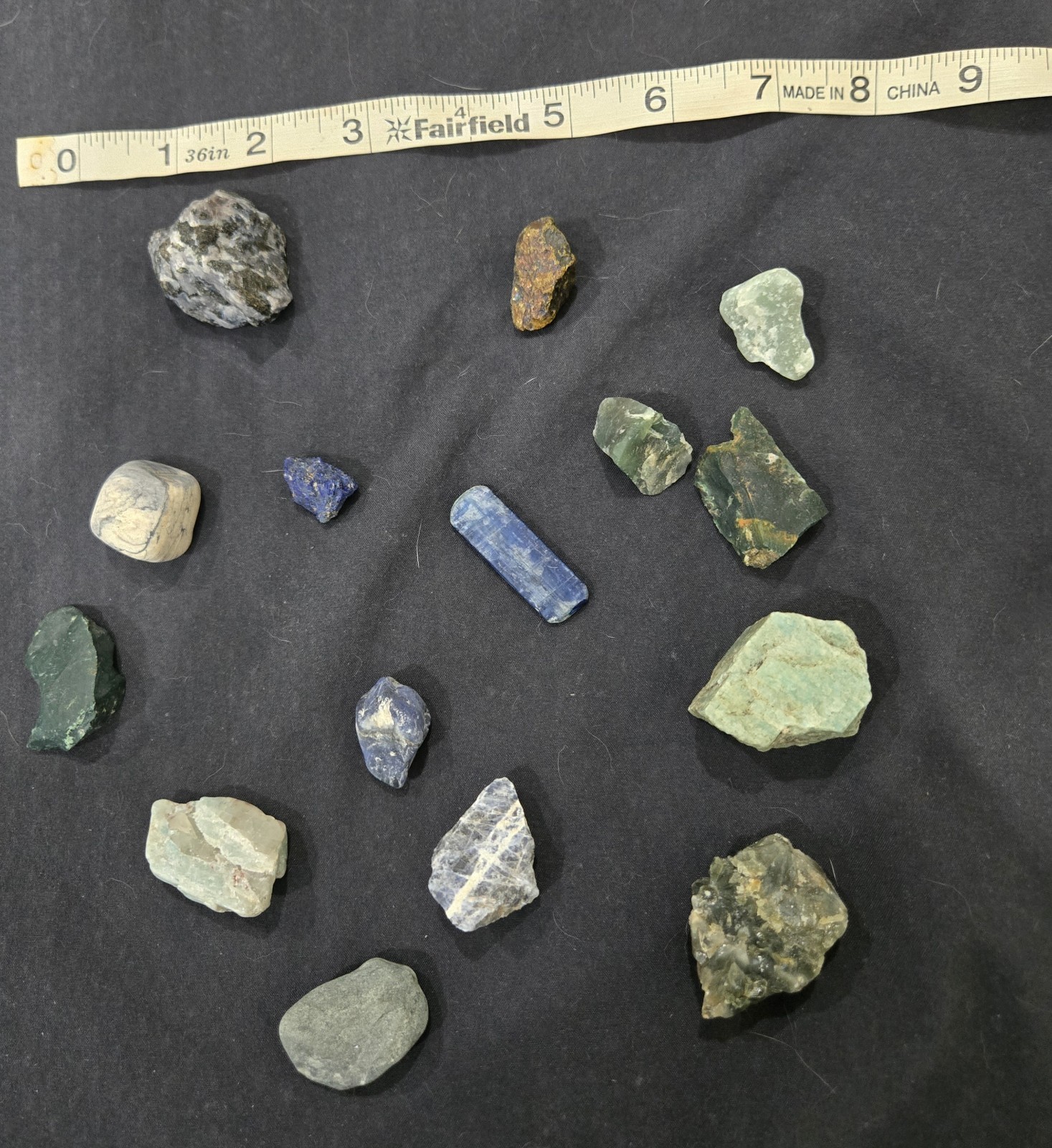 15 Rough Crystals Lot – Natural Mixed Raw Gemstones Bulk Collection (Lot 17)