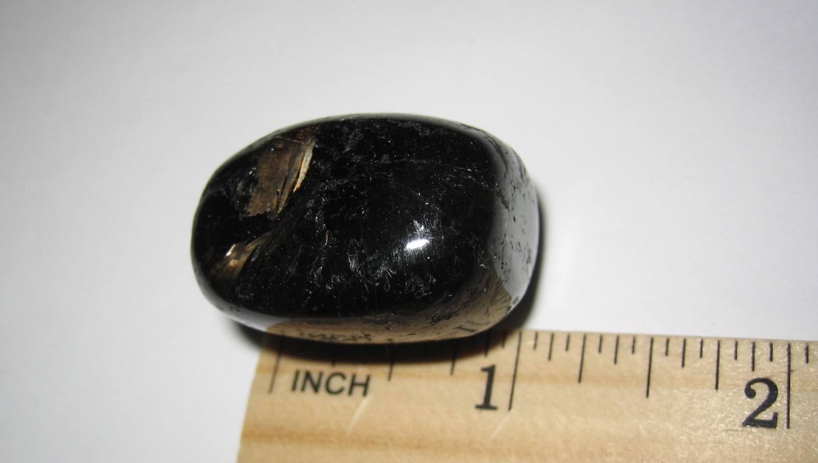 1.2″ RARE TUMBLED POLISHED AUTHENTIC NUUMMITE STONE FROM GREENLAND 36.8grams *3