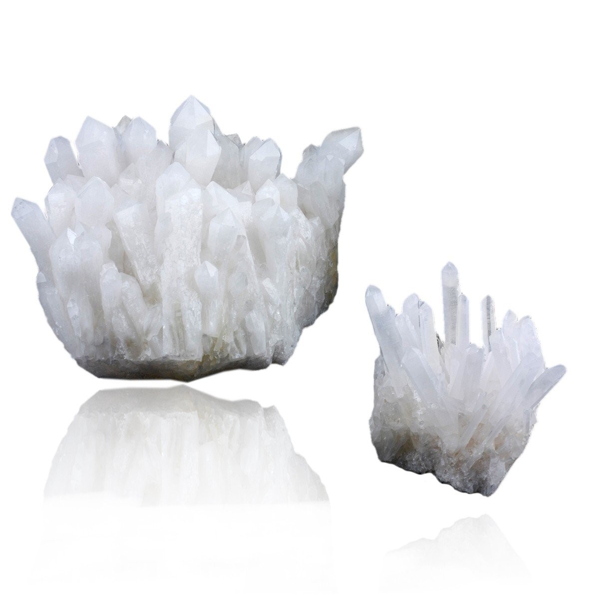 SUNYIK 70-130g Natural Raw Rock Quartz Cluster Home Office Decor