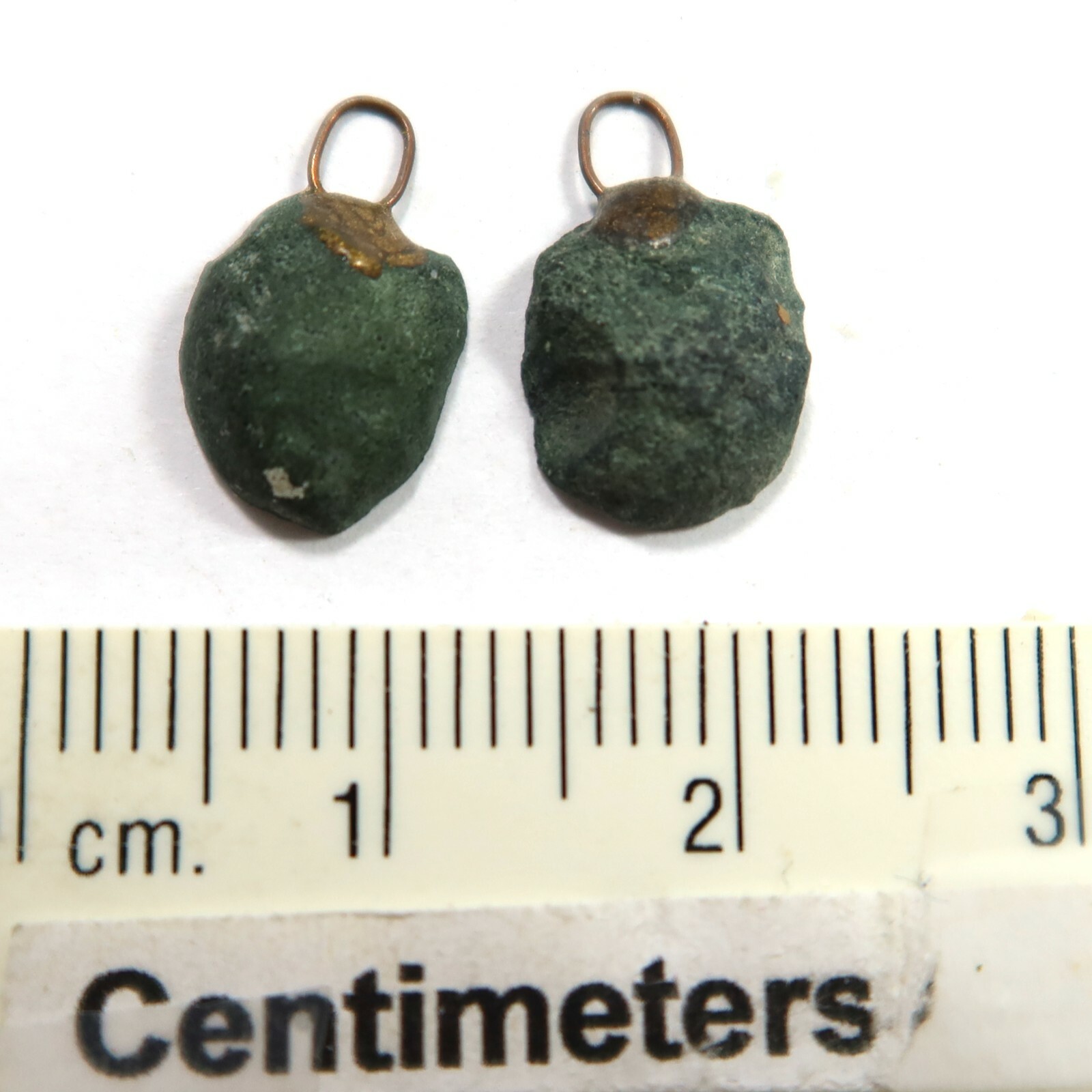 Distressed Tabasco – Tiny Mexican Geode Polished Halves with Ring TABD44