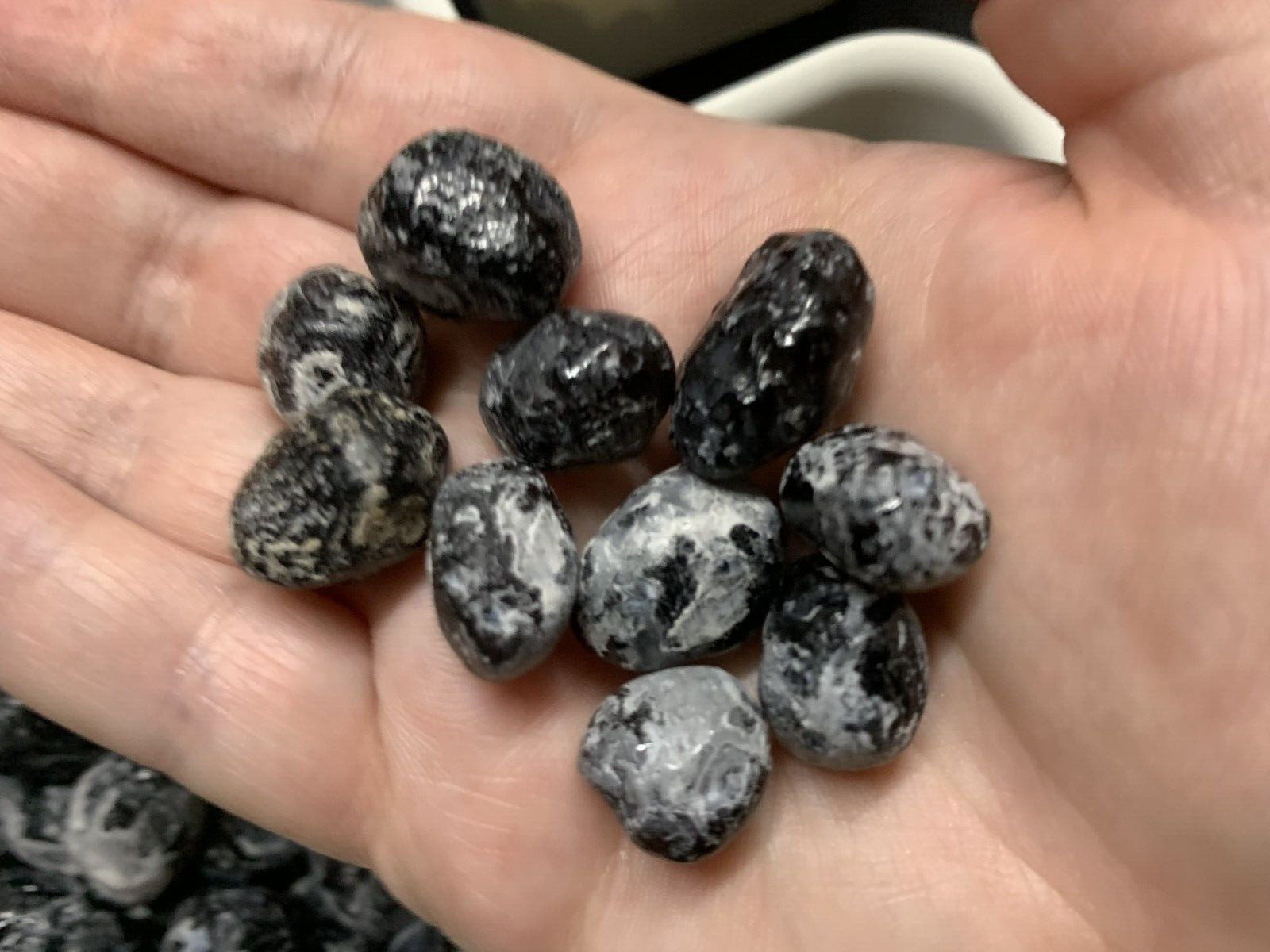 10 count Apache Tears from Superior, Arizona between 1/2 inch and 1 inch