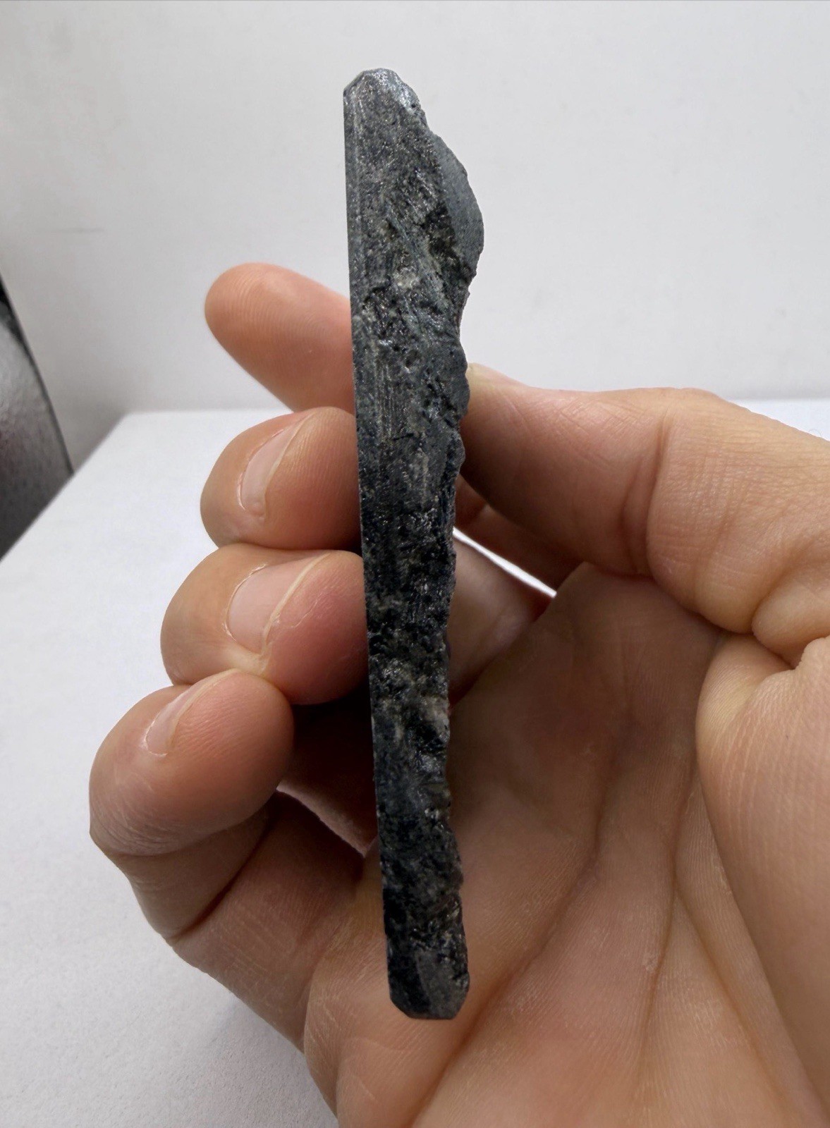 Nuummite Crystal Finland, Genuine Sorcerer’s Stone, Iridescent Stone, 70.92g