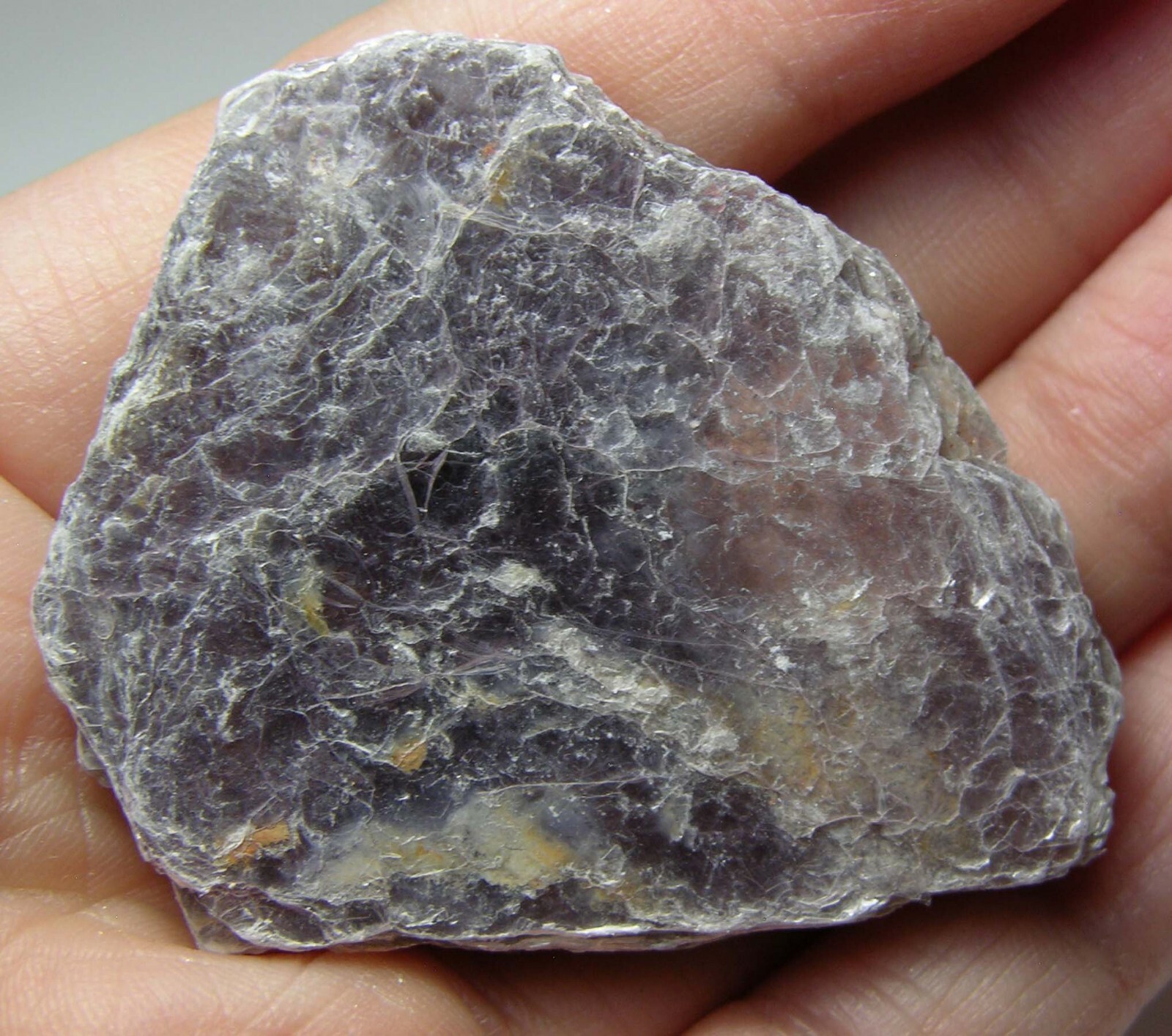 #12 Brazil 48mm Natural Raw Semi-Translucent Mica Crystal Slice Specimen 1 7/8in
