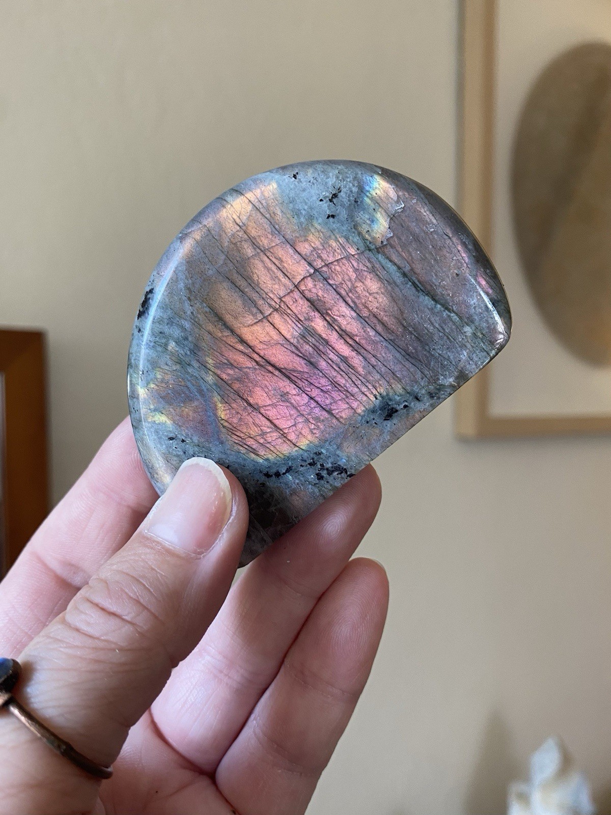 Mini Labradorite Freeform • Polished Crystal