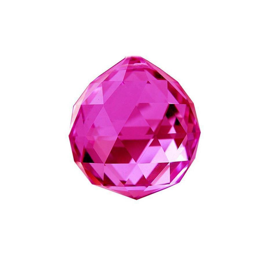 Faceted Glass Crystal Ball Prism Pendant Suncatcher Feng Shui ( 20 mm – 50 mm )