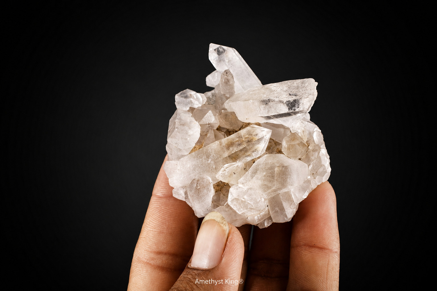 Natural quartz 70g 7x6x4cm Raw Crystal Specimen