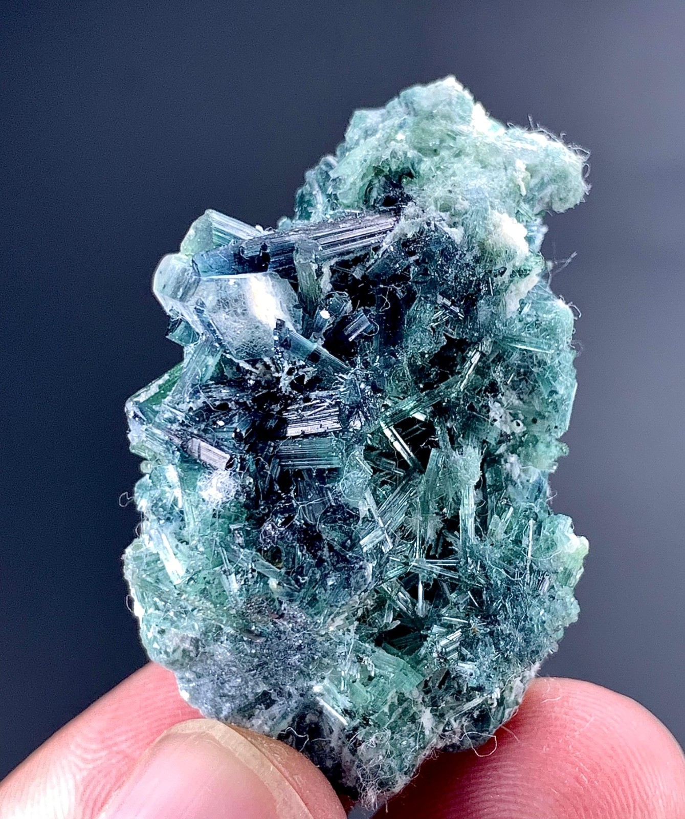 118 Carat Indicolite Tourmaline Crystal Specimen From Afghanistan