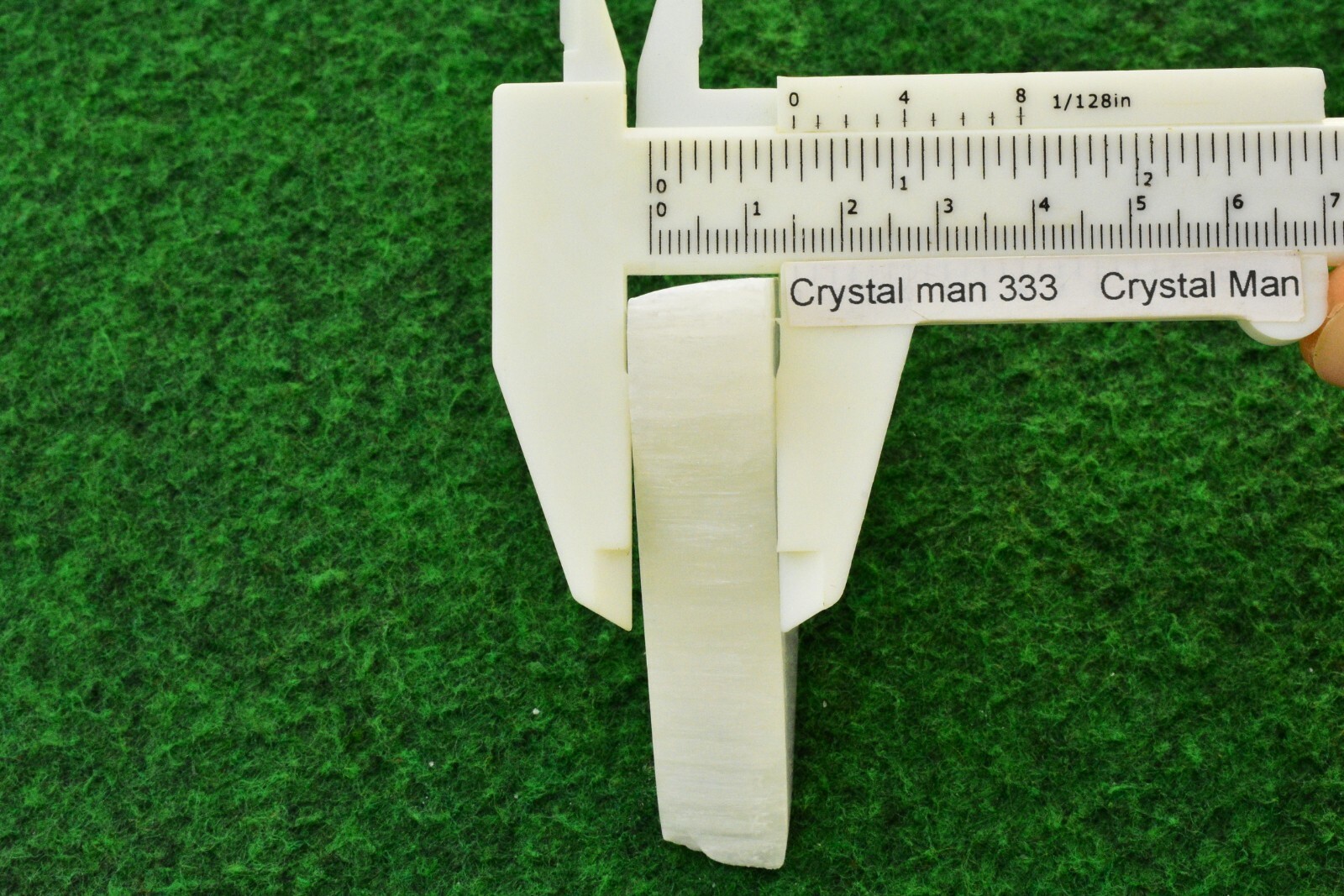 2 Selenite Crystal Triangle 7cm Charging Cleansing Plate Disk Sacred Geometry💎✔