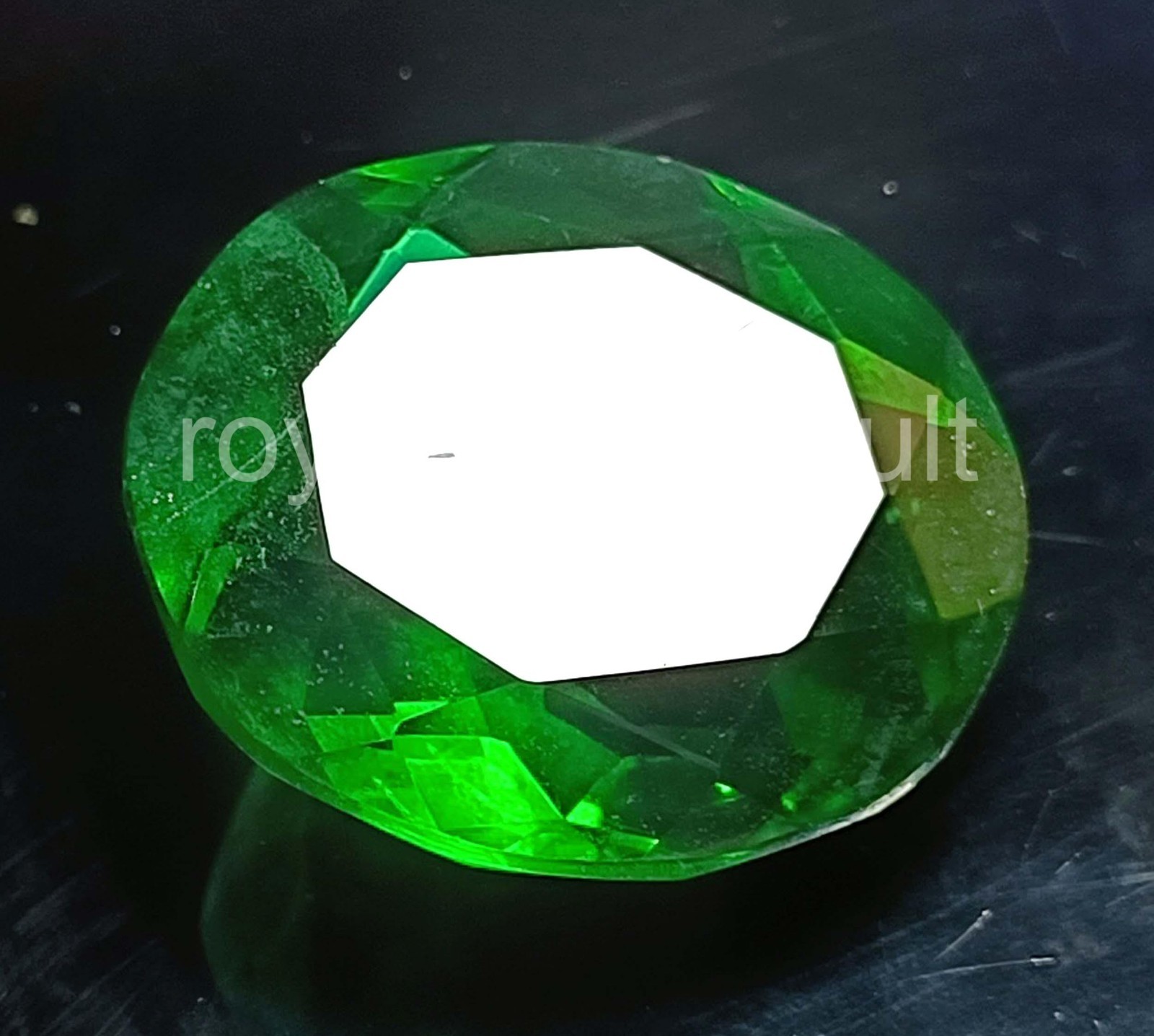 IGL Certified 80.00 Ct Natural Green Emerald Loose Gemstone Oval Cut – 5AOP