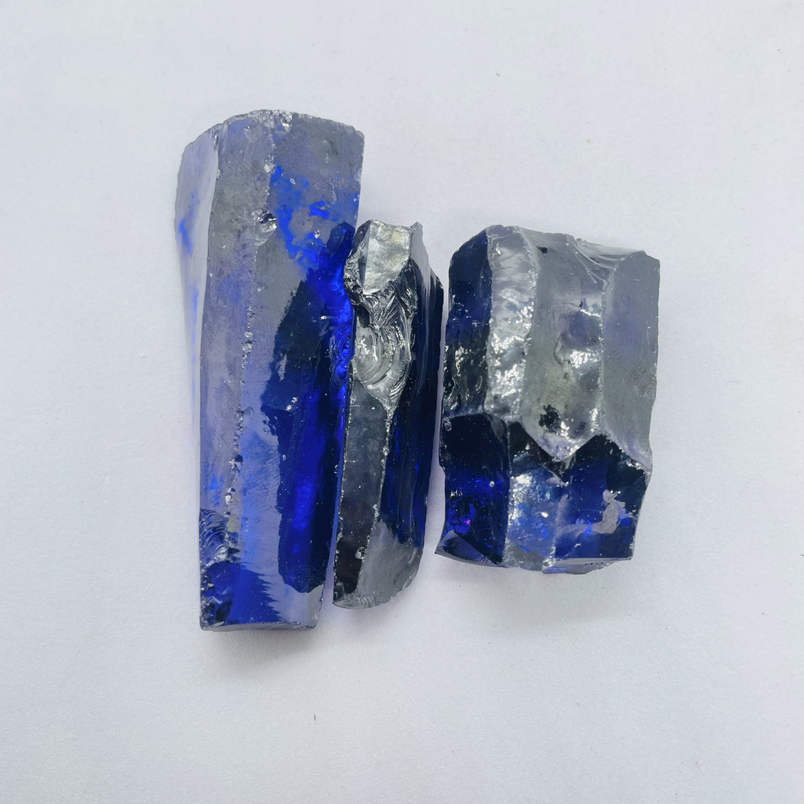 500CT Rough Blue Zircon Natural Stone | Healing Raw Crystal for Spiritual Energy