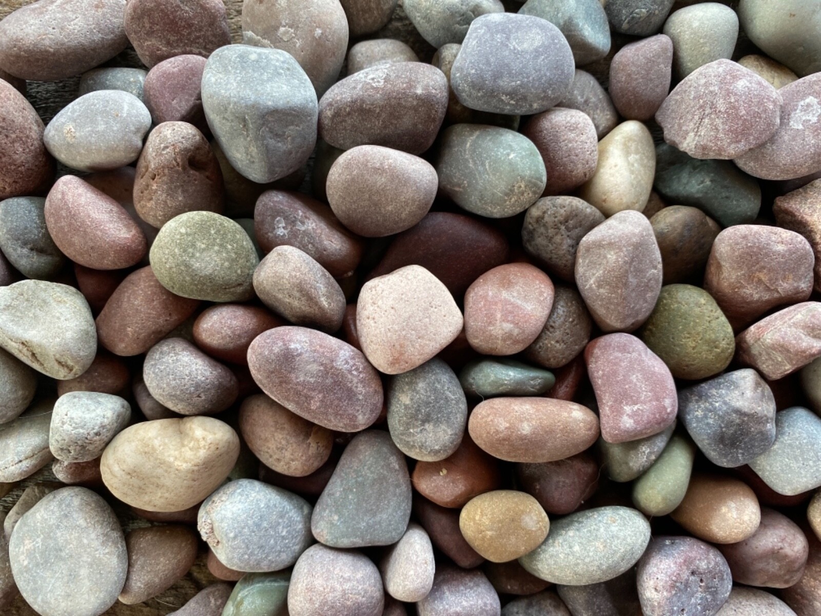 4 lbs Colorful Rainbow stones 1″ terrarium rocks landscape Natural Stones