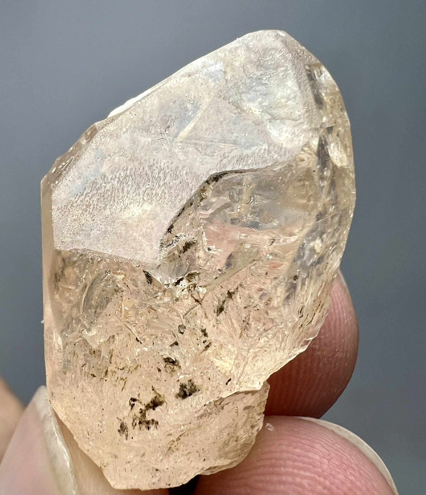 62 Carat Natural !!! Eye Clean Top Honey Color Topaz Huge Crystal @PAK